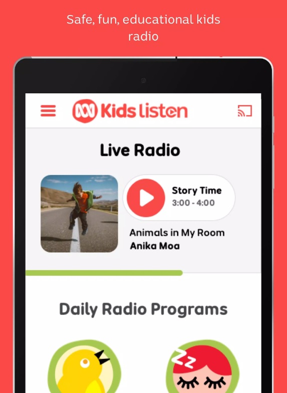 kid friendly music app