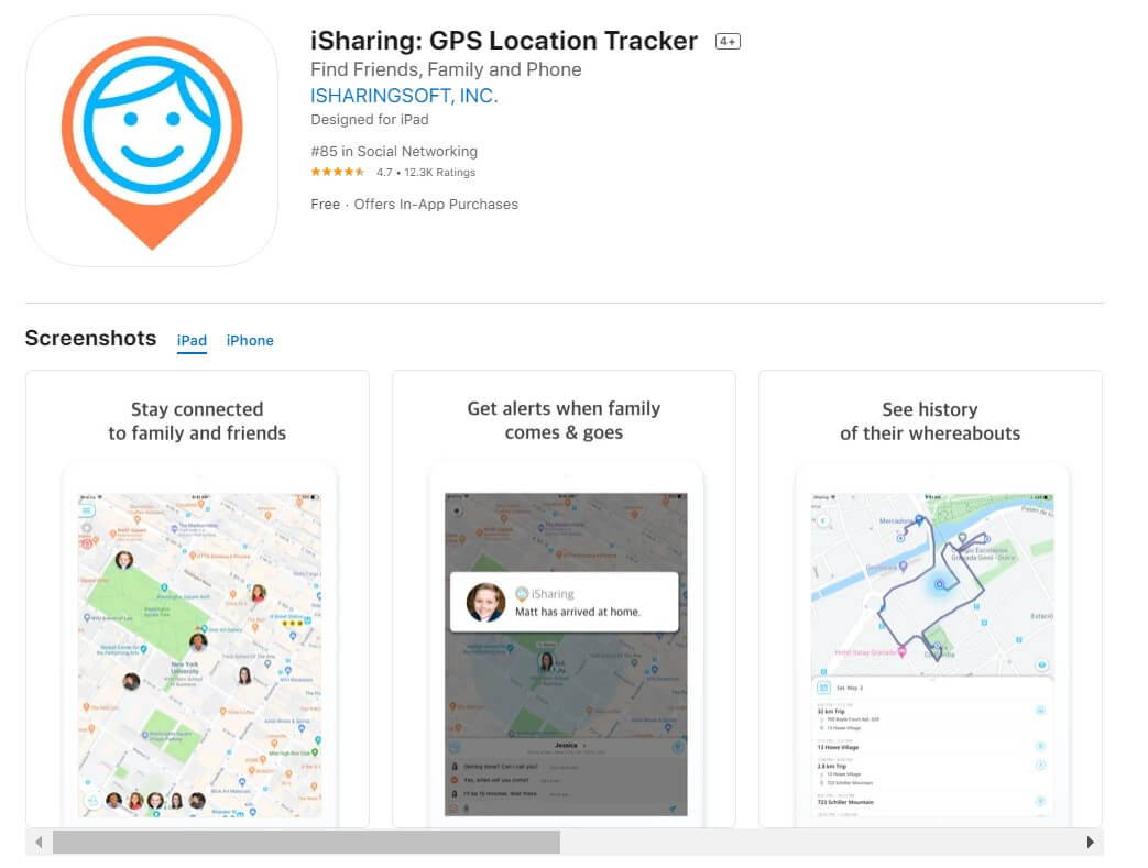 child tracking app