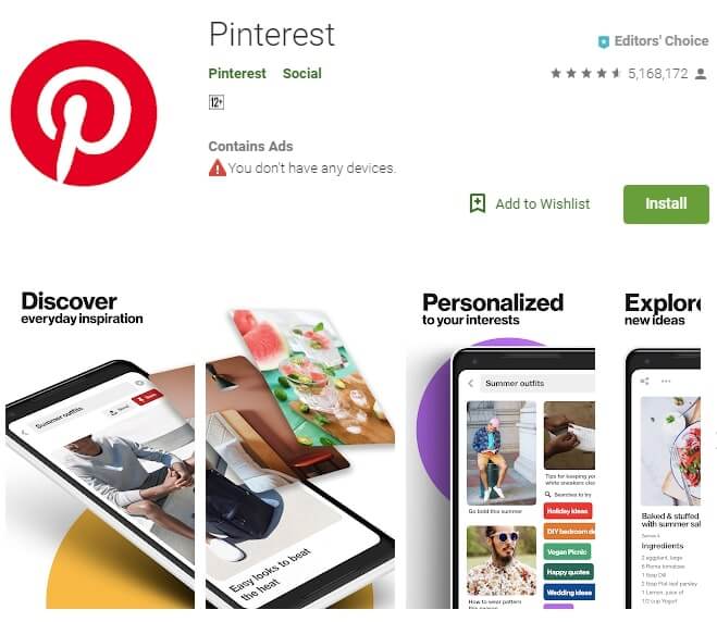 is pinterest safe for kids