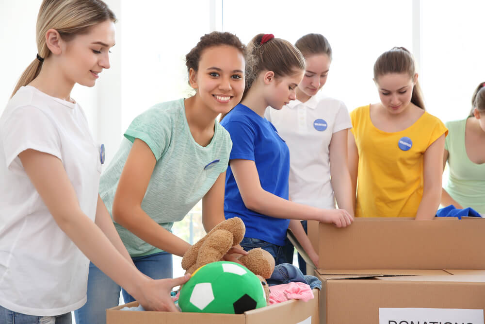 volunteer work for teens
