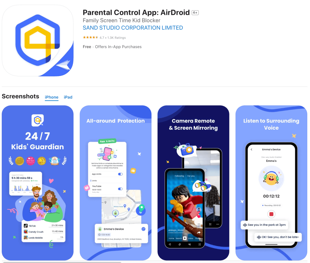 aura parental control app