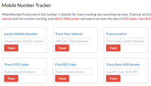 Mobile Number Tracker