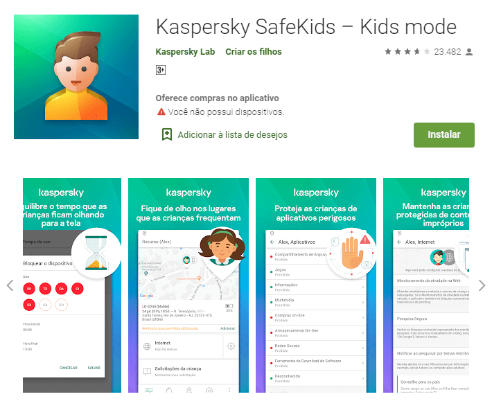 kaspersky safe kids