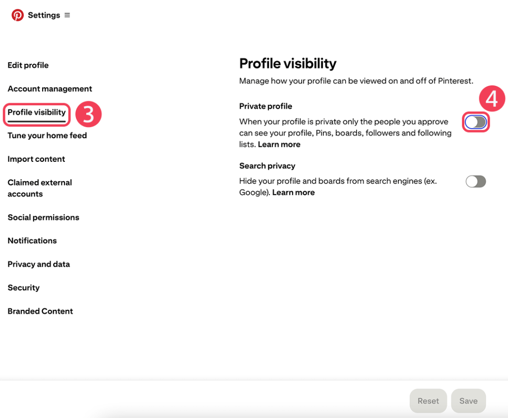 pinterest parental controls