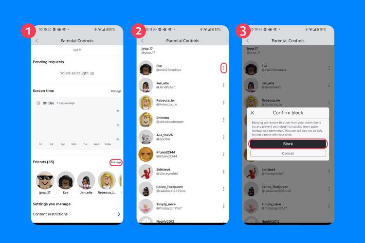how to block games on roblox